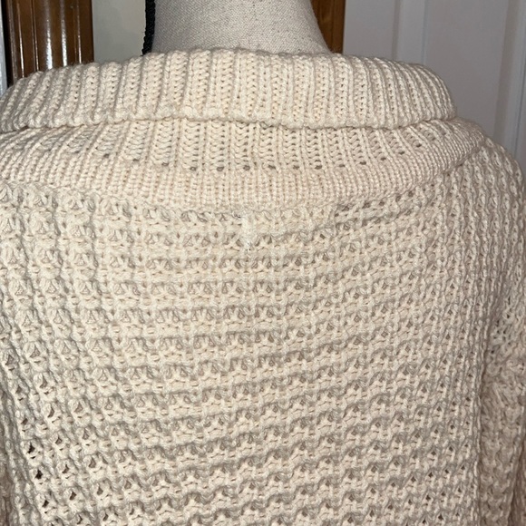 Blu Pepper Cream Knit Cardigan - Picture 6 of 11